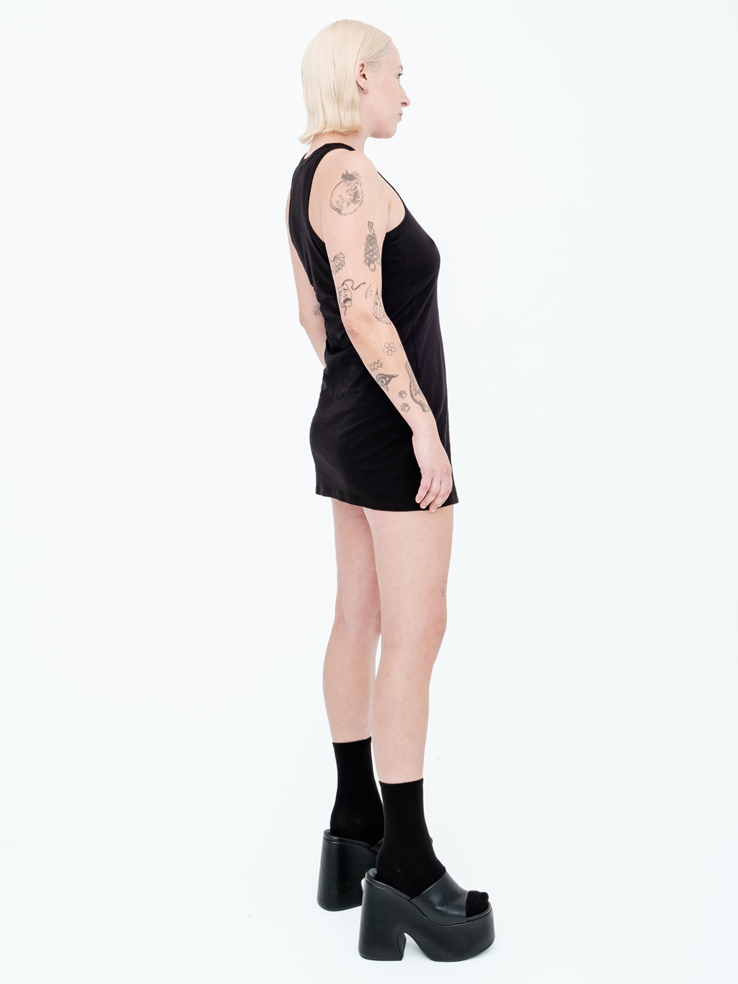 rowa asymmetric knit mini dress Prague Dress