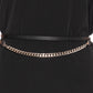 rosin studios black leather chain combo wrap belt
